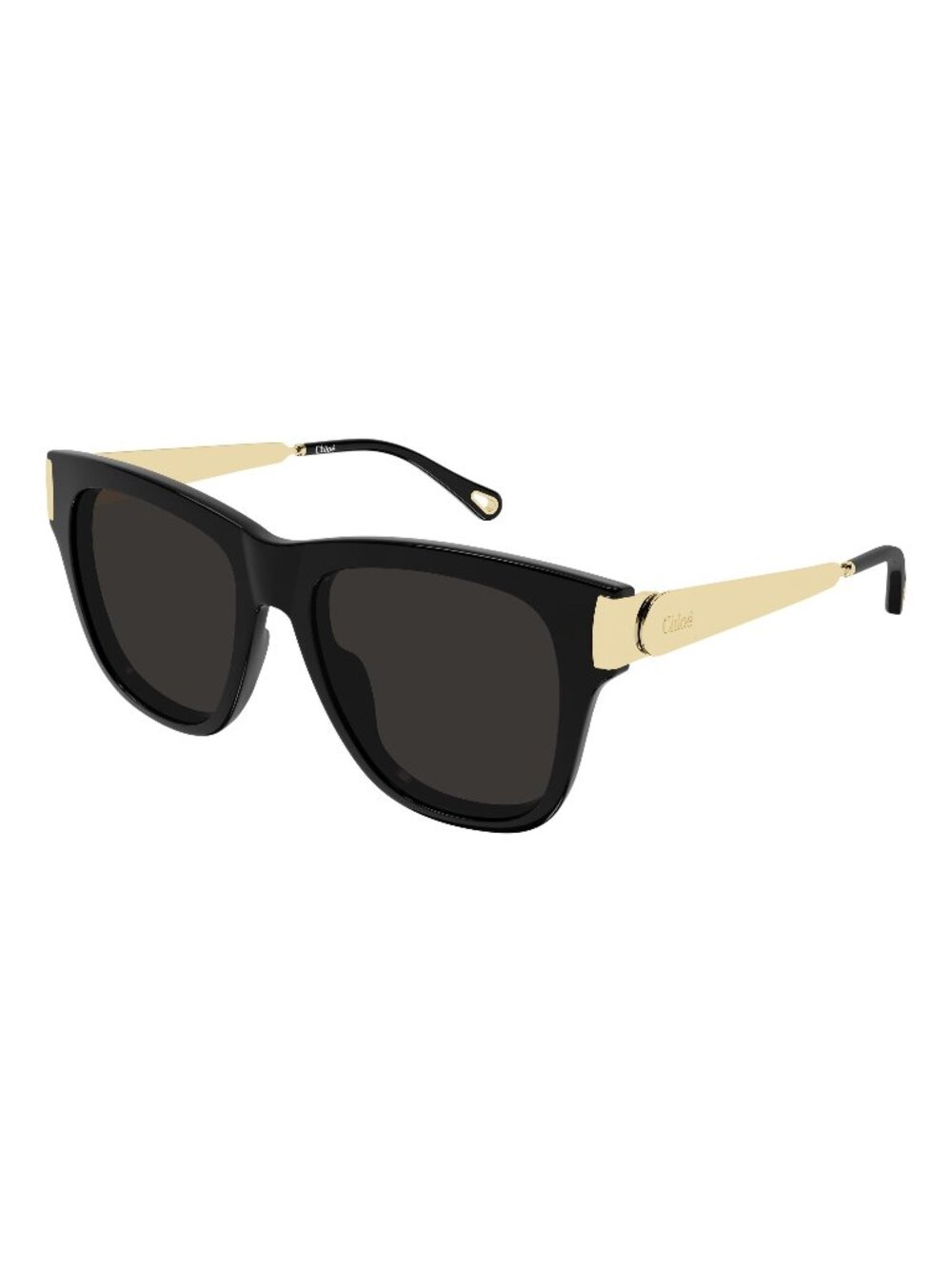 New Chloé Women's Sunglasses Black Grey Lens Acetate Frame CH0349S 001 54